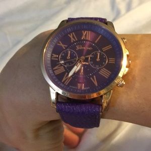 purp&Gold Woman’s Geneva Watch